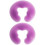 2Pièces Coussin Spa Silicone Violet Salon Confort Durable 5