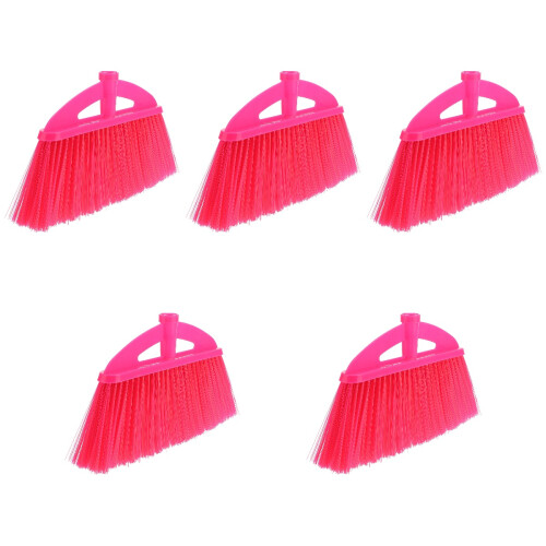 5Pièces Balai Rouge Tête Remplacement Sol 2