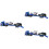 3Pièces Toy Enfant Résistant Pull Back Pour Bébé 6
