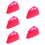 5Pièces Balai Rouge Tête Remplacement Sol 10