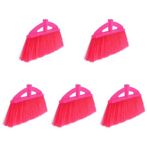 5Pièces Balai Rouge Tête Remplacement Sol 1