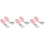3Ensembles Ensemble Fourchette Bébé Acier Rose Maniabilité 4
