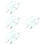 4Ensembles Laisse Chat Vert Mode Durable Polyester 9