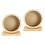 2Pièces Roue En Bois Khaki Pour Petits Animaux Silence 6