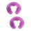 2Pièces Coussin Spa Silicone Violet Salon Confort Durable 7