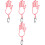 8Pièces Supports Suspendus De Golf ABS Métal Polyvalents 5