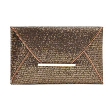 3Pièces Sac À Main Enveloppe Café Élégant Soirée Pour Femme