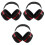 3Pièces Protège-Oreilles Anti-Bruit Mousse ABS Adapté Usage 4