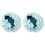 2Pièces Bonnet Satin Vert Élastique Enfants Confort 2