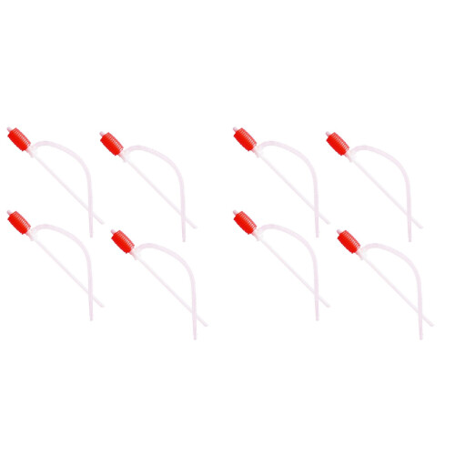 8Pièces Transfert Liquide Siphon Portable Matériau PP 1