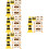 4Ensembles Accessoires Mini Cônes De Circulation Jouets Pédagogiques 5