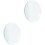 2Pièces Lentilles Optiques Convexes Verre Transparent Multifonction 5