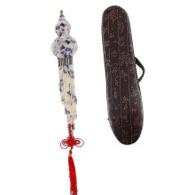 Chinese Hulusi Flute Key C Hand Tuned for Beginners Clear Sound Traditional Chinese Wind Instrument with Case