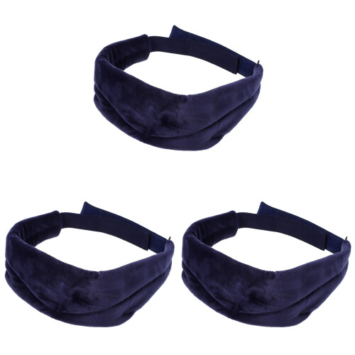 3 Pcs Ear Muff Eye Mask Cotton Eye 1