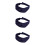 3 Pcs Ear Muff Eye Mask Cotton Eye 7