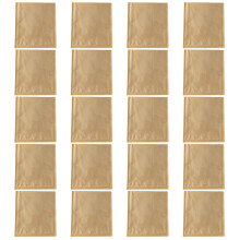 100Pièces Sacs Pâtisserie Kraft Avec Fenêtre Transparente Marron