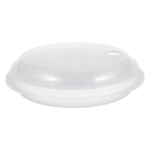 3pcs Steamer Fish Plate Dumpling Steamed Fish