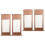 4Pièces Pliables Pour Peinture Papier Premium 4