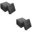 8Pièces Inserts En Mousse Expansible Noir Pour Et Expédition 7