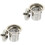 2Pcs Metal Tea Strainer Home Tea Infuser Silver Practical Filter 3
