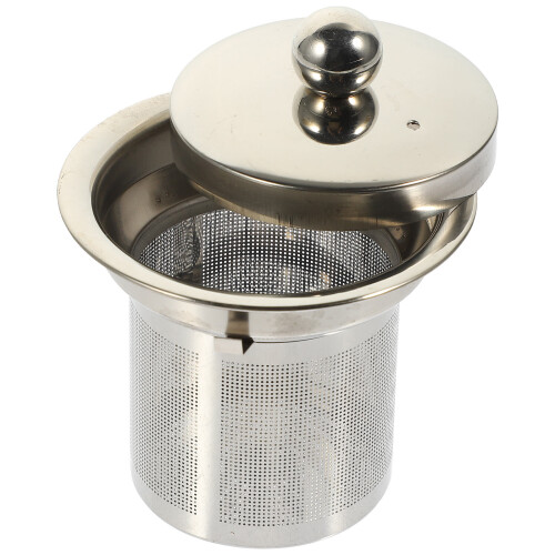 2Pcs Metal Tea Strainer Home Tea Infuser Silver Practical Filter