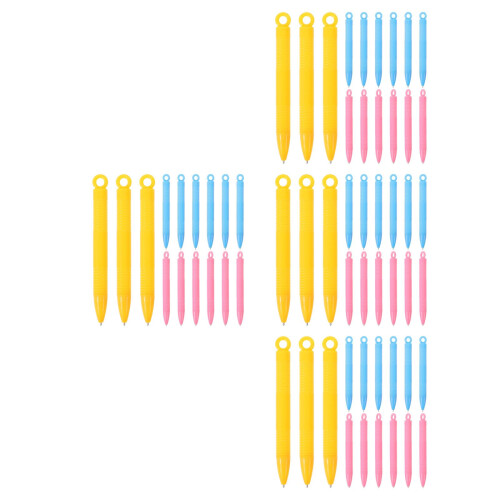 60Pcs Kids Magnetic Stylus Pens PP Drawing Board Replacement Assorted 2