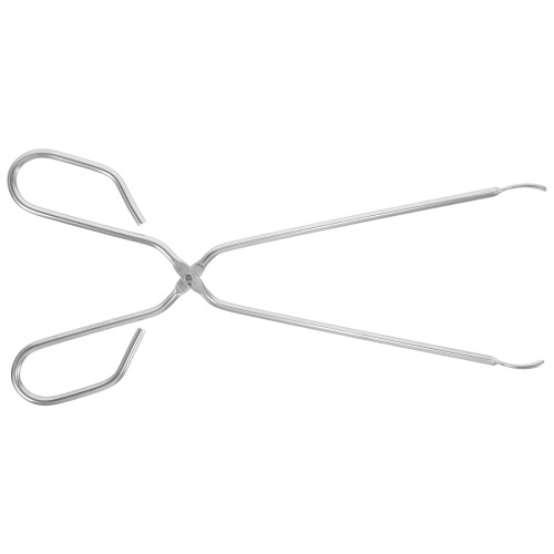 3Pcs Silver Durable Garbage Grabber Pickup Tool Reusable Tongs