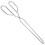 3Pcs Silver Durable Garbage Grabber Pickup Tool Reusable Tongs 2