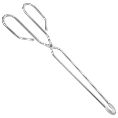 3Pcs Silver Durable Garbage Grabber Pickup Tool Reusable Tongs 1