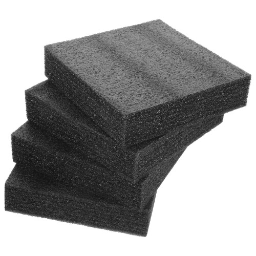 8Pièces Inserts En Mousse Expansible Noir Pour Et Expédition 1