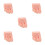 5Pcs Silicone Manicure Practice Foot Model For Acrylic Nail Training 3