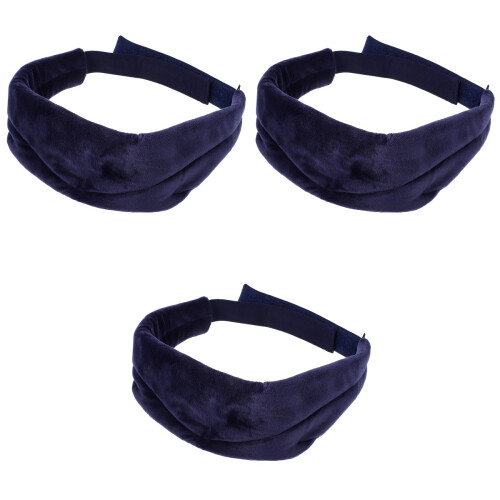 3 Pcs Ear Muff Eye Mask Cotton Eye 2