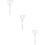 3Pcs Silver Durable Garbage Grabber Pickup Tool Reusable Tongs 10