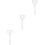 3Pcs Silver Durable Garbage Grabber Pickup Tool Reusable Tongs 7