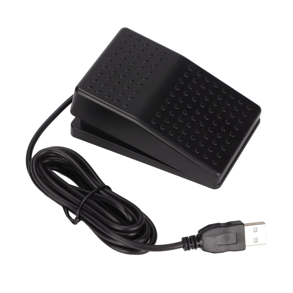 Usb Foot Switch Pedal For Computer, Programmable Foot Pedal With Hands Control And 2M Cable 9099447363046