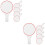 10Pièces Tableau De Notation Simple Pour Enchères Et Vote Manuel 7