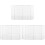 3Pièces Grille De Cuisson Refroidissement En Métal Argent 3