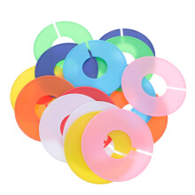 32Pcs Colorful Plastic Clothing Size Dividers for Wardrobe and Closet