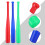 18Pcs Baseball Set for Kids Assorted Color 5