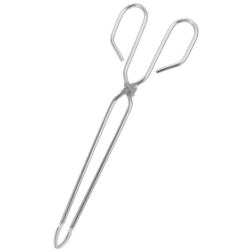3Pcs Silver Durable Garbage Grabber Pickup Tool Reusable Tongs 2