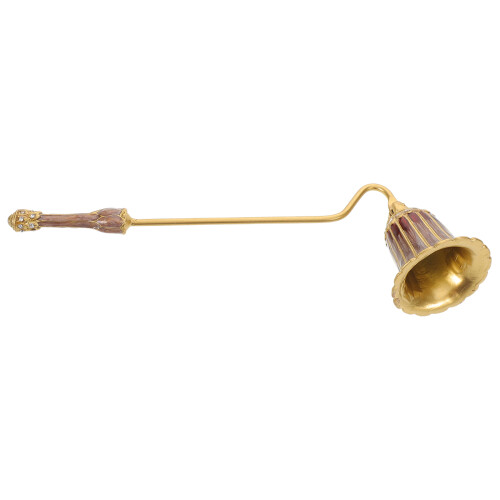 2Pcs Enamel Candle Snuffer Long Handle Metal Candle Extinguisher Tool 2