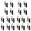 20 Pcs Miniature Sand Table Wall Lamp Landscape Ornament Decor 4