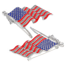 8Stk Amerikanische Flaggenbroschen Mit Zur -Deko