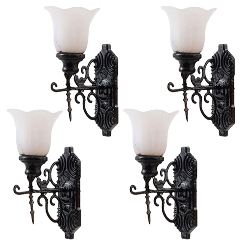 20 Pcs Miniature Sand Table Wall Lamp Landscape Ornament Decor