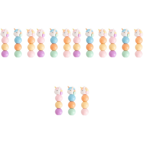 5Pcs Portable Assorted Highlighters Flat Design School Work Markers 2
