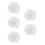 2000Pcs Realistic Plastic Ice Vase Fillers Reusable Decorative Rocks 7