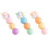 5Pcs Portable Assorted Highlighters Flat Design School Work Markers 1