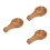 3Pcs Handcrafted Wood Spoon Rest Utensil Organizer for Kitchen 5