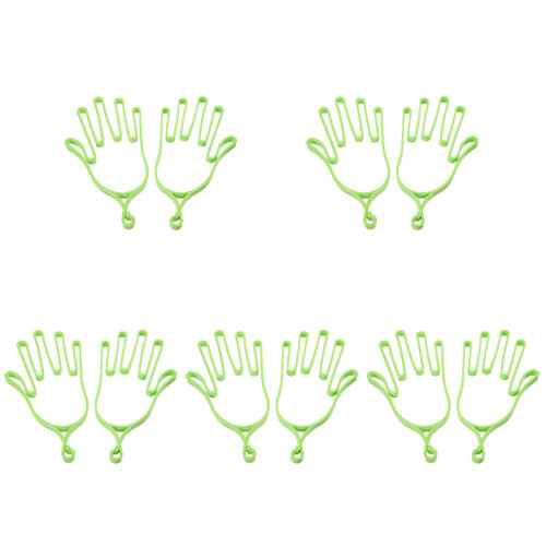 10 Pcs Creative Golf Glove Racks Portable Gloves Holders 2