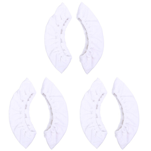 3 Pairs Skate Protector White Flannel Pattern Shield Child 1